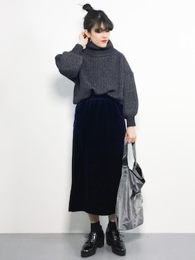 ハマアイさん(レディース・161cm)の冬コーディネート