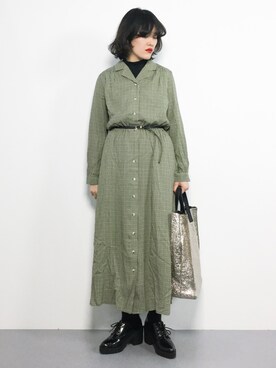 ハマアイさん（レディース・161cm）の冬コーディネート