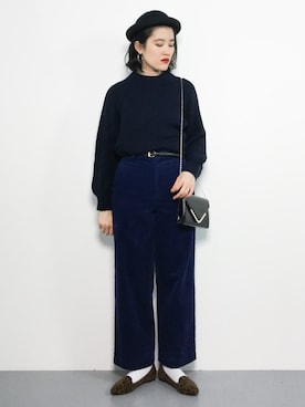 ハマアイさん（レディース・161cm）の冬コーディネート