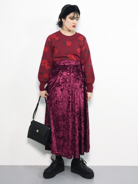 ハマアイさん（レディース・161cm）の冬コーディネート