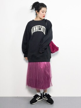 ハマアイさん（レディース・161cm）の冬コーディネート