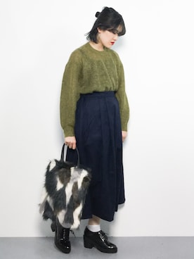 ハマアイさん（レディース・161cm）の冬コーディネート