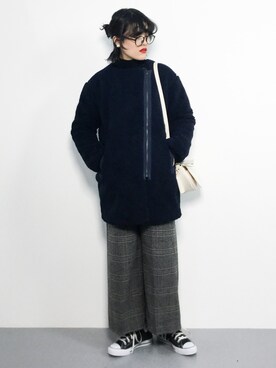 ハマアイさん（レディース・161cm）の冬コーディネート