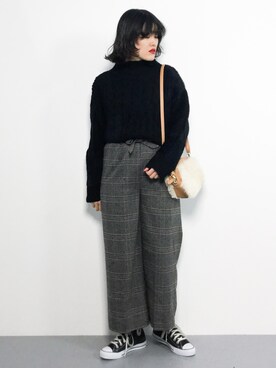 ハマアイさん(レディース・161cm)の冬コーディネート