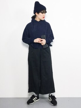 ハマアイさん（レディース・161cm）の冬コーディネート