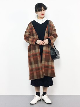 ハマアイさん（レディース・161cm）の冬コーディネート