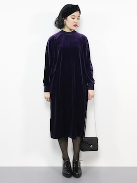 ハマアイさん（レディース・161cm）の冬コーディネート