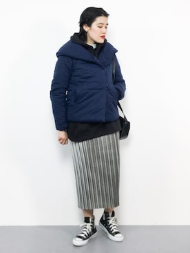 ハマアイさん（レディース・161cm）の冬コーディネート