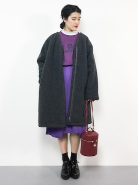 ハマアイさん（レディース・161cm）の冬コーディネート