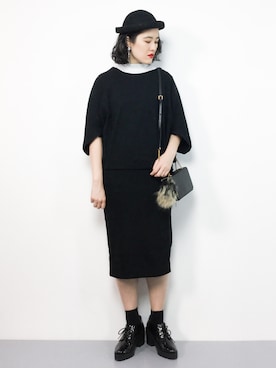 ハマアイさん(レディース・161cm)の冬コーディネート