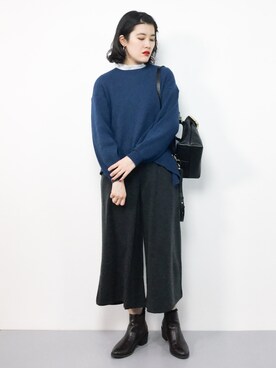 ハマアイさん（レディース・161cm）の冬コーディネート