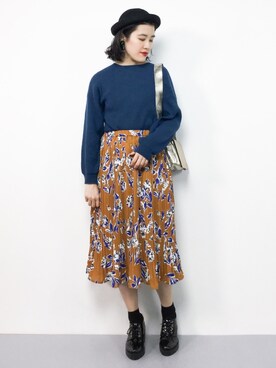 ハマアイさん（レディース・161cm）の冬コーディネート