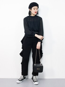 ハマアイさん(レディース・161cm)の冬コーディネート