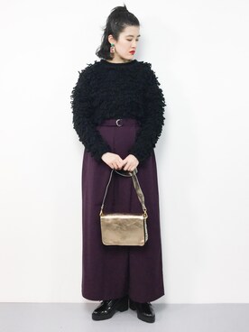 ハマアイさん（レディース・161cm）の冬コーディネート