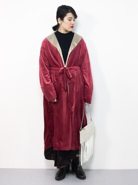 ハマアイさん（レディース・161cm）の冬コーディネート