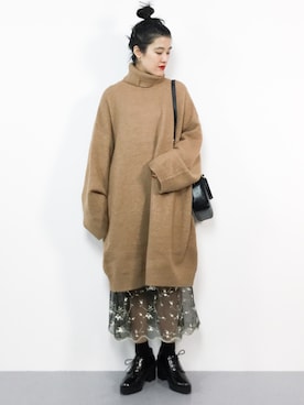 ハマアイさん(レディース・161cm)の冬コーディネート