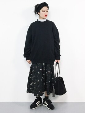 ハマアイさん（レディース・161cm）の冬コーディネート