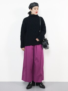 ハマアイさん(レディース・161cm)の冬コーディネート