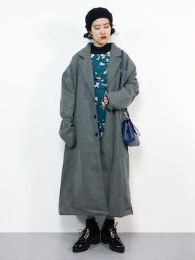 ハマアイさん（レディース・161cm）の冬コーディネート