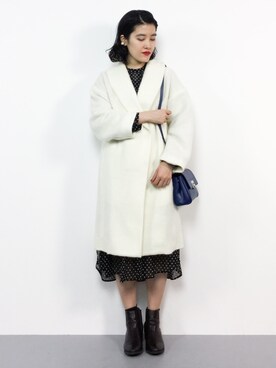 ハマアイさん（レディース・161cm）の冬コーディネート