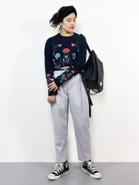 ハマアイさん（レディース・161cm）の冬コーディネート