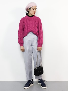 ハマアイさん(レディース・161cm)の冬コーディネート