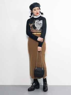 ハマアイさん(レディース・161cm)の冬コーディネート
