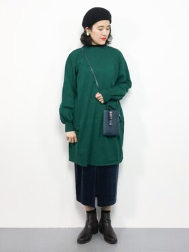 ハマアイさん(レディース・161cm)の冬コーディネート