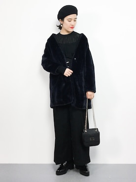 ハマアイさん(レディース・161cm)の冬コーディネート