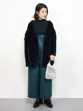 ハマアイさん(レディース・161cm)の冬コーディネート