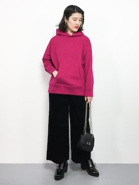 ハマアイさん（レディース・161cm）の冬コーディネート