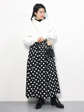 ハマアイさん（レディース・161cm）の冬コーディネート