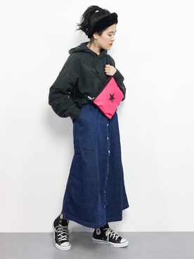 ハマアイさん（レディース・161cm）の冬コーディネート