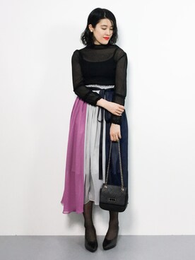 ハマアイさん（レディース・161cm）の冬コーディネート