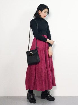 ハマアイさん(レディース・161cm)の冬コーディネート