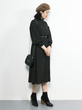 ハマアイさん（レディース・161cm）の冬コーディネート