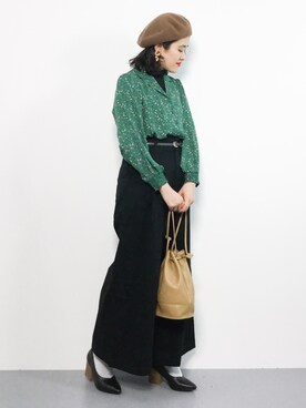 ハマアイさん(レディース・161cm)の冬コーディネート