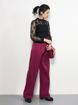 ハマアイさん（レディース・161cm）の春コーディネート