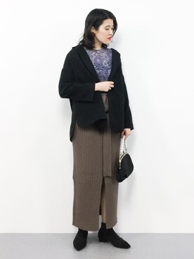 ハマアイさん（レディース・161cm）の春コーディネート