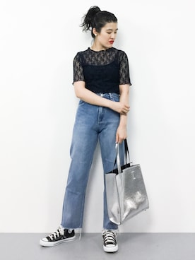 ハマアイさん（レディース・161cm）の春コーディネート