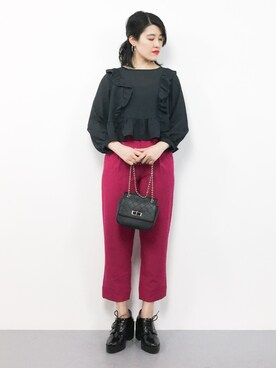 ハマアイさん(レディース・161cm)の春コーディネート