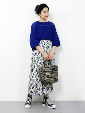 ハマアイさん（レディース・161cm）の春コーディネート