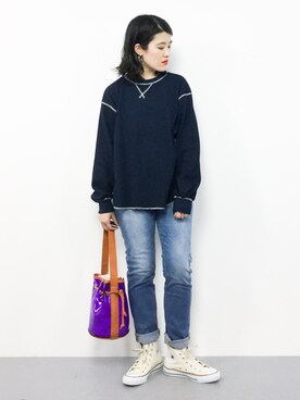 ハマアイさん（レディース・161cm）の春コーディネート