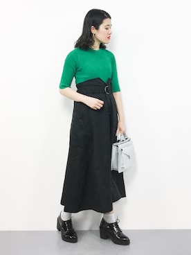 ハマアイさん（レディース・161cm）の春コーディネート