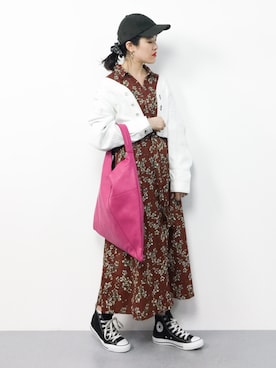 ハマアイさん（レディース・161cm）の春コーディネート