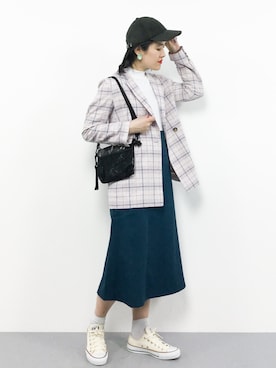 ハマアイさん（レディース・161cm）の春コーディネート