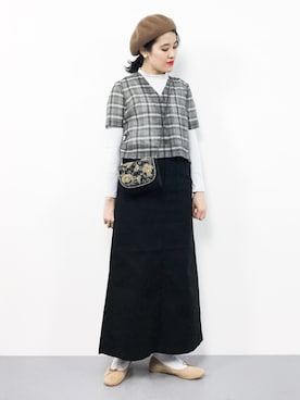 ハマアイさん(レディース・161cm)の春コーディネート