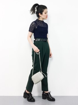 ハマアイさん（レディース・161cm）の春コーディネート