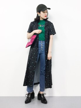 ハマアイさん（レディース・161cm）の春コーディネート