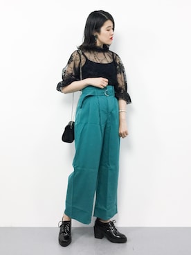 ハマアイさん(レディース・161cm)の春コーディネート